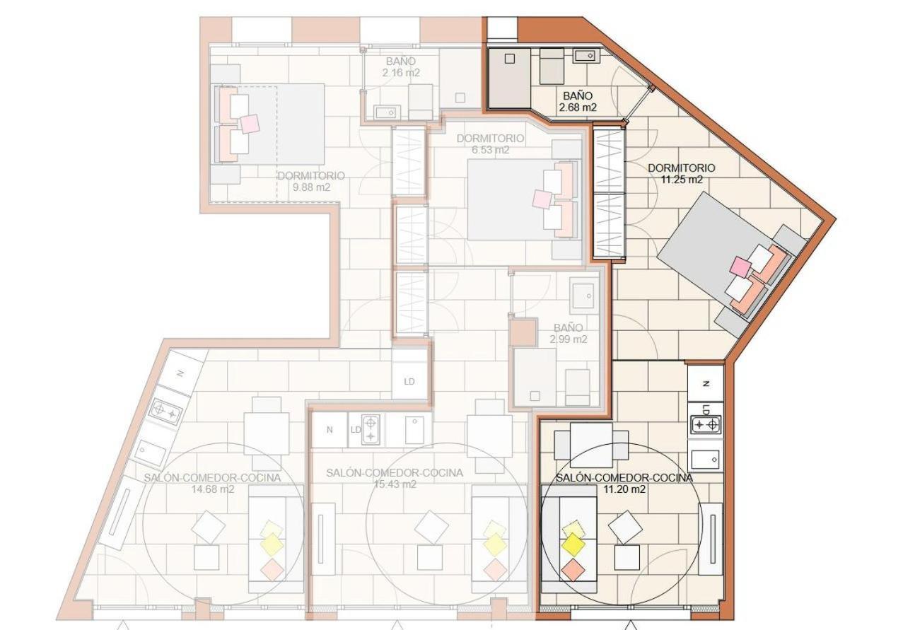 Apartamento 1 Min Metro A Pie, 4Km De Sol, Centro De Madrid C Exterior foto